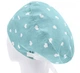 Медицинская шапочка женская HeadwearUniverse универсальная принт Cердечки белые маленькие - изображение 2