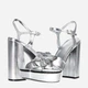 Женские босоножки Guess 586239383 40 Серебристые (1159770969) - изображение 2