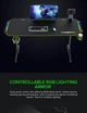 Стол геймерский GameMax D140 Carbon-RGB - изображение 13