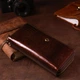 Женский лаковый клатч ST Leather 18908 Коричневый - изображение 8