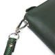 Женский Клатч Кошелек На Молнии Зеленый Однотонный St Leather (318340) - изображение 7
