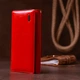 Кошелек женский из гладкой экокожи KIVI 19075 Красный - изображение 6