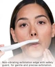Тример жіночий для обличчя з підсвічуванням Flawless Dermaplane Білий, жіноча бритва для обличчя + 6 лез (VS7005639) - изображение 9