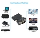 Конвертер HDMI на VGA со звуком Noname цельный корпус - изображение 4