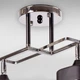 Люстра стельова Light House SR-18522/2 BK+CH L520*W120*H300 хром+чорний - зображення 2