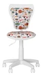 Комп'ютерне дитяче крісло Nowy Styl Ministyle White GTS CM-02 - зображення 1