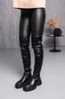 Ботфорты женские зимние Fashion Arion 3884 38 размер 24,5 см Черный - изображение 10