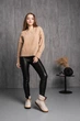 Ботинки дутики женские Fashion Jigsaw 3888 41 размер 26 см Бежевый - изображение 9
