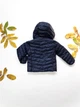 Демисезонная куртка H&M 92-98 см синий артикул Л898 - изображение 5