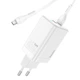 Сетевое зарядное устройство Hoco N23 45W GaN 2xType-C c кабелем Type-C - Type-C - изображение 6