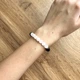 Браслет из натуральных камней Stonest Line White Black 14 (br032-14) - изображение 2