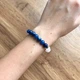 Браслет из натуральных камней Stonest Line Blue White 19 (br007-19) - изображение 2
