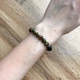 Браслет из натуральных камней Stonest Line Olive Black 16 (br008-16) - изображение 2