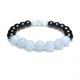 Браслет из натуральных камней Stonest Line Aqua Black 15 (br033-15) - изображение 1