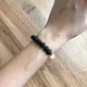 Браслет из натуральных камней Stonest Line Lava White 19 (br026-19) - изображение 2