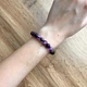 Браслет из натуральных камней Stonest Line Violet Lava 15 (br035-15) - изображение 2