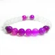 Браслет из натуральных камней Stonest Line Pink White 20 (br010-20) - изображение 1