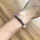Браслет из натуральных камней Stonest Line Lilac White 16 (br009-16) - изображение 2