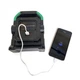 Туристический светодиодный прожектор LED фонарь с аварийным светом Power Bank HC-7078A - изображение 4