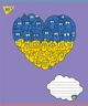 Набор школьных тетрадей А5/24 лін. YES Ukraine, (20 штук микс) - изображение 2
