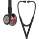 Кардиологический стетоскоп 3M Littmann Cardiology IV черный с радужной головкой 6165 - изображение 1