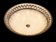 Стельовий лід світильник Diasha в класичному стилі, колір хром, 70W на 10м2 66067-500-2BHR-LS - зображення 3