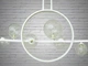 Люстра Loft Diasha с плафонами словно мыльные пузыри с LED подсветкой на 7 ламп 1003-7WH-LS - изображение 4