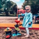 Большой набор для игры с песком и водой МЕЛЬНИЦА (в комплекте машинка, ведерце) - изображение 3