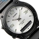 Наручные надежные часы Casio AW-49HE-7AVDF Серебристые с черным - изображение 3