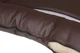 Лежак для Собак Haustier Ponton Chocolate экокожа влагостойкий M - 80х60х10см (B2-3-e03) - изображение 4