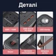 Портативна електростанція, повербанк 170 Wh Yoobao 46200 mah 150 wat, для ноутбука телефону Зарядна станція з підтримкою 220v - зображення 6