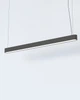 Подвесной светильник, люстра Nowodvorski 7525 Soft LED T8LED 1x22W 3000K 3200Lm IP20 графитовый - изображение 2