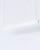 Подвесной светильник, люстра Nowodvorski 7537 Soft LED T8LED 1x22W 3000K 3200Lm IP20 белый - изображение 2