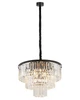 Люстра Nowodvorski 7616 Cristal M E14 9x25W IP20 черная - изображение 5
