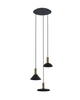 Подвесной светильник Nowodvorski 8030 Hermanos GU10 3x10W IP20 Bl цвет черный - изображение 1