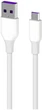 Кабель 2E USB-A - microUSB Glow 1m White - изображение 1