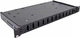 Оптическая панель CMS 12 портов SC-Duplex/LC-Quad, 1U, выдвижная, пустая, 4 ввода кабеля, Черная (UA-FOP12SCD-B) - изображение 3