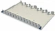 Оптическая панель CMS 12 портов SC-Duplex/LC-Quad, 1U, выдвижная, пустая, 12 вводов кабеля, Серая (UA-FOPE12SCD-G) - изображение 2