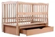 Кровать Babyroom Еліт маятник, ящик, откидной бок DEMYO-5 бук светлый 622018 - изображение 2