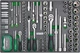 Набір інструменту Toptul 1/4" 3/8" 1/2" 126 предметів (GEDC611) - зображення 1