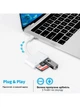 Перехідник Type-C на 3 в 1 Micro SD, SD, USB-A Адаптер для Айфон (OTG / Зарядка) 0.1м до MacBook, iMac, iPad, Chromebook, Samsung, Xiaomi, Oppo, Nokia, Meizu, Honor | 0.1м - зображення 3