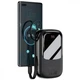 УМБ Power Bank Baseus Q Pow Digital Display 22.5W 20000mAh (With Type-C Cable) purple Фиолетовый - изображение 6