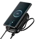 УМБ Power Bank Baseus Q Pow Digital Display 22.5W 20000mAh (With Type-C Cable) purple Фиолетовый - изображение 7