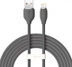 Кабель Baseus Jelly Liquid Silica Gel Fast Charging Data Cable USB to iP 2.4A 2 м Black (CAGD000101) - изображение 1