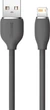 Кабель Baseus Jelly Liquid Silica Gel Fast Charging Data Cable USB to iP 2.4A 2 м Black (CAGD000101) - изображение 2
