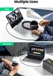 Кабель Ugreen CM450 USB Type-C Male to 3.5 мм Male Audio Cable with Chip 1 м Black (6957303821921) - зображення 4
