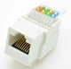 Модуль Hypernet Keystone RJ-45 UTP кат.5e вузький tooless 90 (KJ-KUTP5E-TL) - изображение 1
