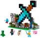 Конструктор LEGO Minecraft Форпост с мечом 427 деталей (21244) - изображение 4