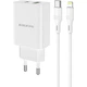 Мережевий зарядний пристрій BOROFONE BA56A Lavida PD20W+QC3.0 charger (Type-C to Lightning) White (6931474745163) - изображение 1