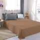 Простынь бязевая Бежевая Beige 220*240см - изображение 1
